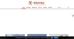 Desktop Screenshot of krehle.de
