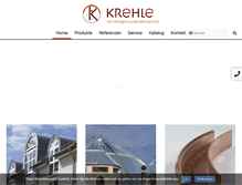 Tablet Screenshot of krehle.de